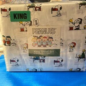 Peanuts King Sheet Set
